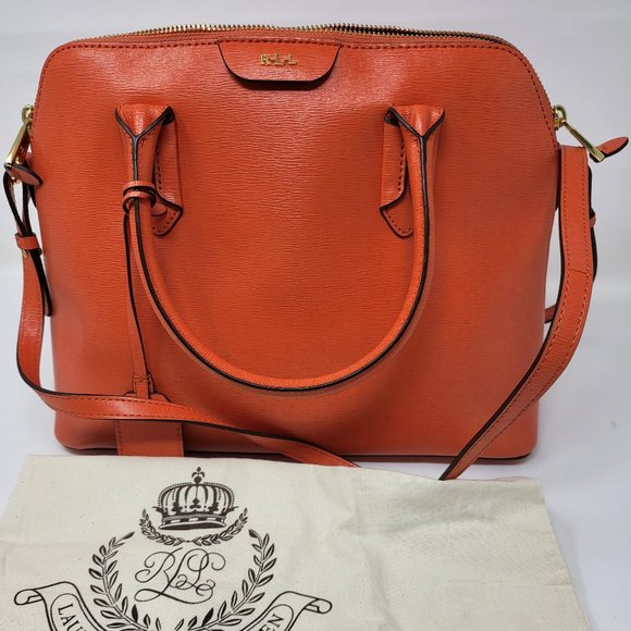 Ralph Lauren Lauren Collection Satchel Handbag - Picture 1 of 9